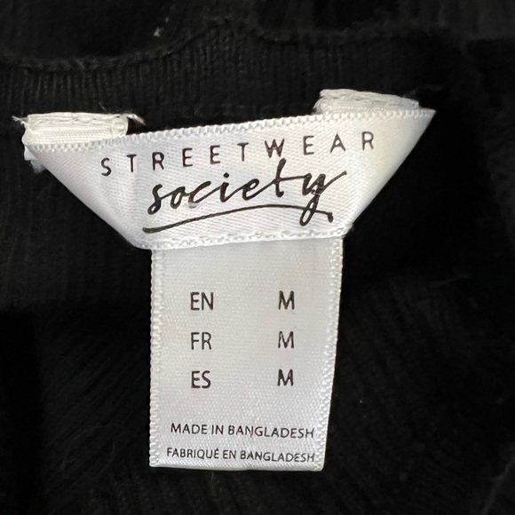 Black ribbed strappy back dress - Picture 7 of 7